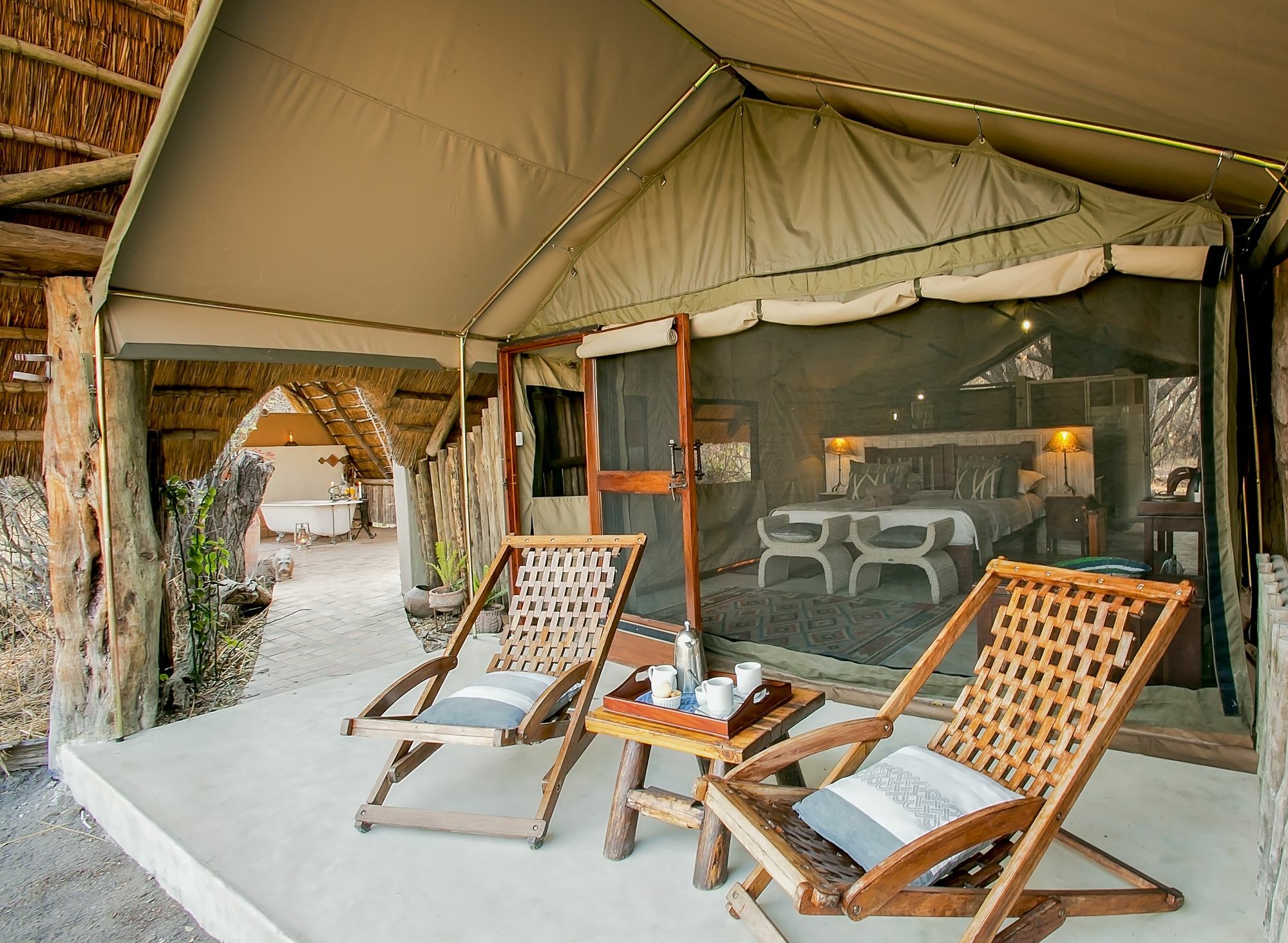 מלון Dete The Hide Safari Camp מראה חיצוני תמונה